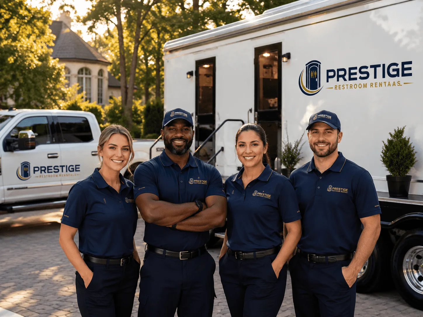 Trusted Luxury Portable Restrooms company in Minto, ND